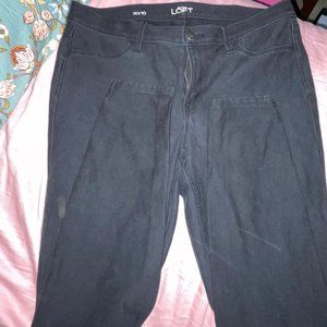 The Loft Black Skinny Jeans